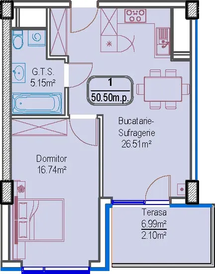 Chișinău Durlești str. Cartușa 2