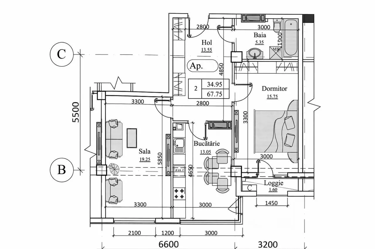 Chișinău Centru str. Nicolae Testemițanu 4