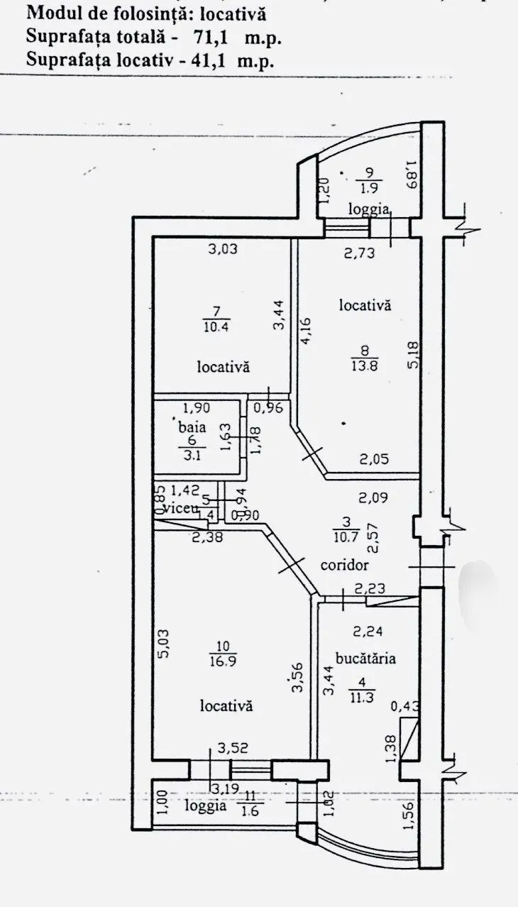 Chișinău Botanica str. Constantin Vîrnav 3