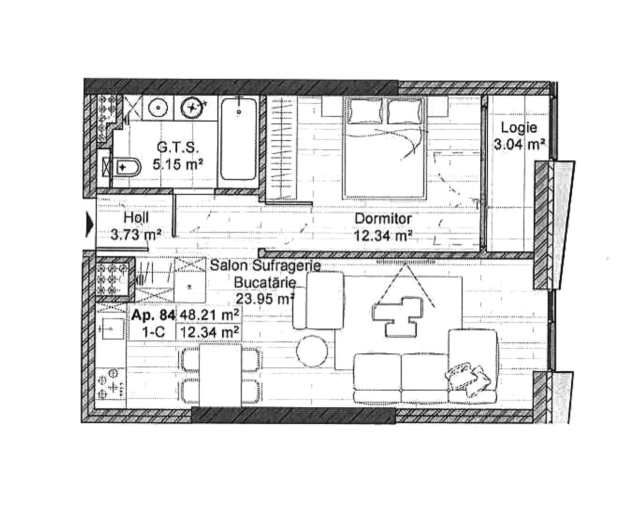 Chișinău Rîșcani str. Spartacus 3