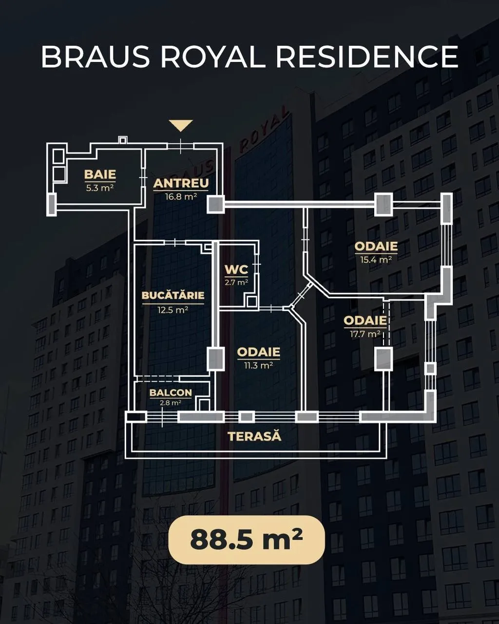 Chișinău Ciocana bd. Mircea cel Bătrân 3