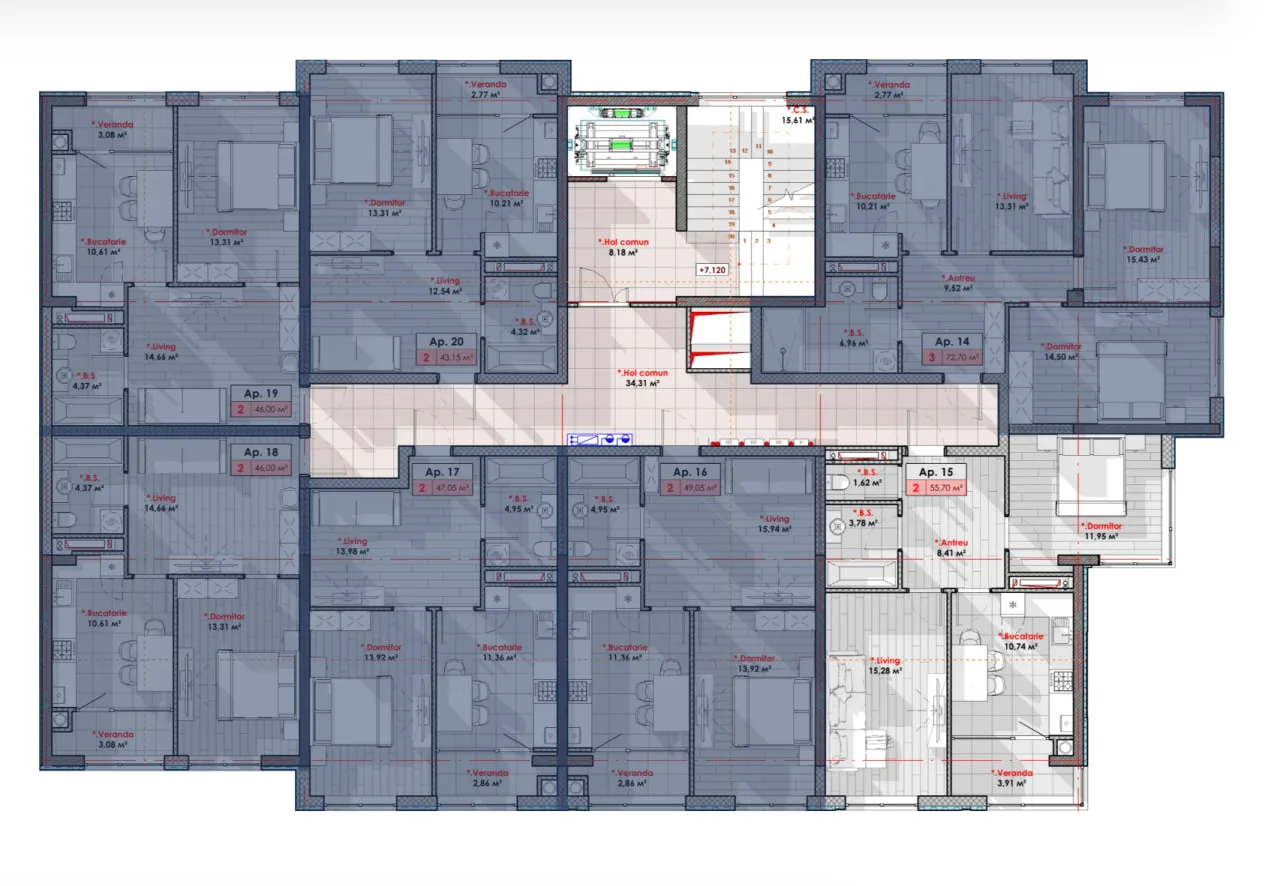 Chișinău Rîșcani str. Calea Moșilor 7