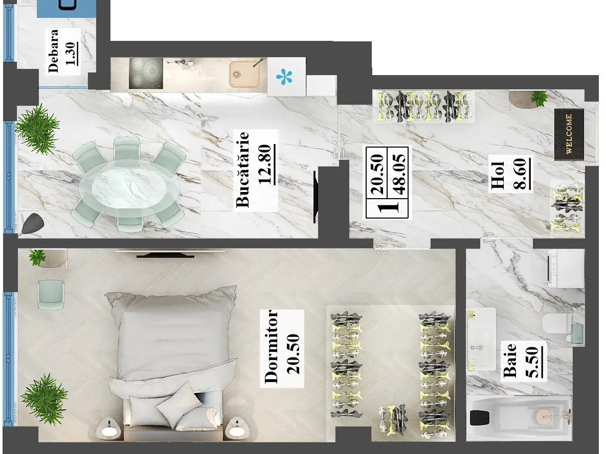 Chișinău Buiucani str. Calea Ieșilor 7