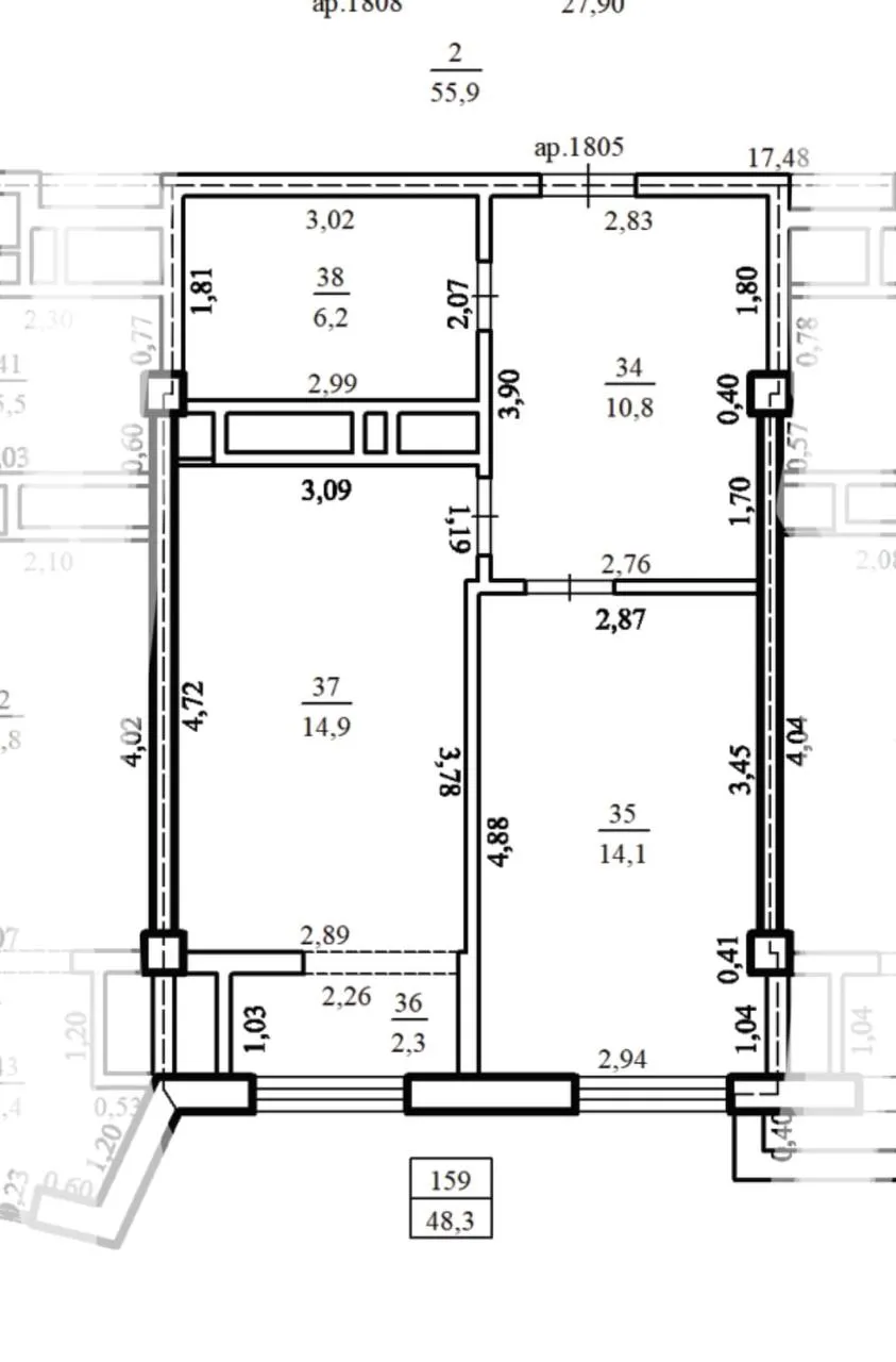 Chișinău Ciocana bd. Mircea cel Bătrân 11