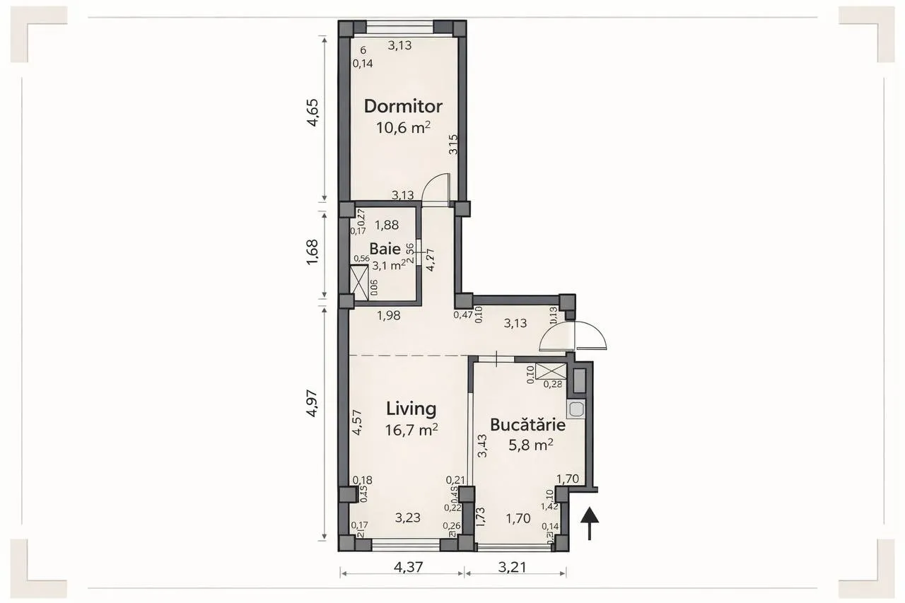 Chișinău Centru str. Tecuci 4